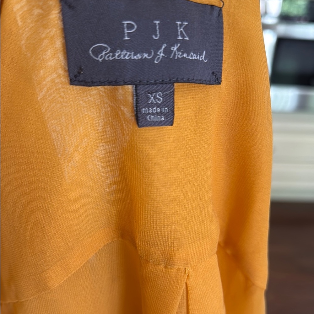 PJK Patterson J. Kincaid Orange Top